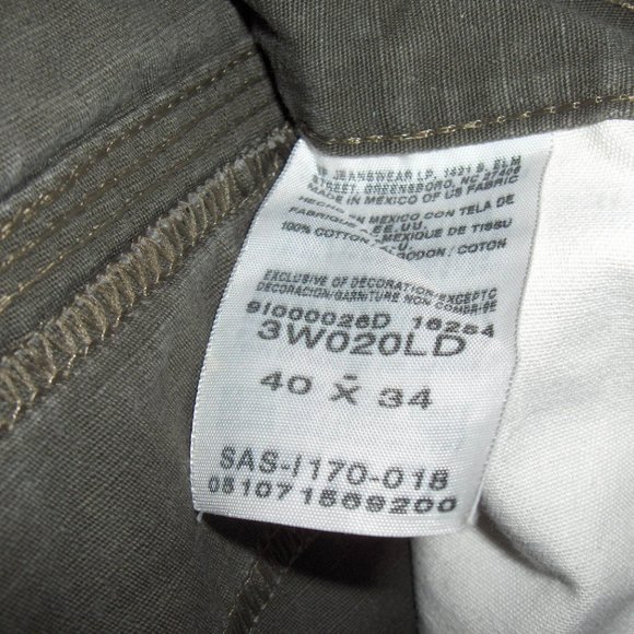 Riggs Workwear Ripstop Canvas Carpenter Pants, 40x34 - Picture 3 of 8